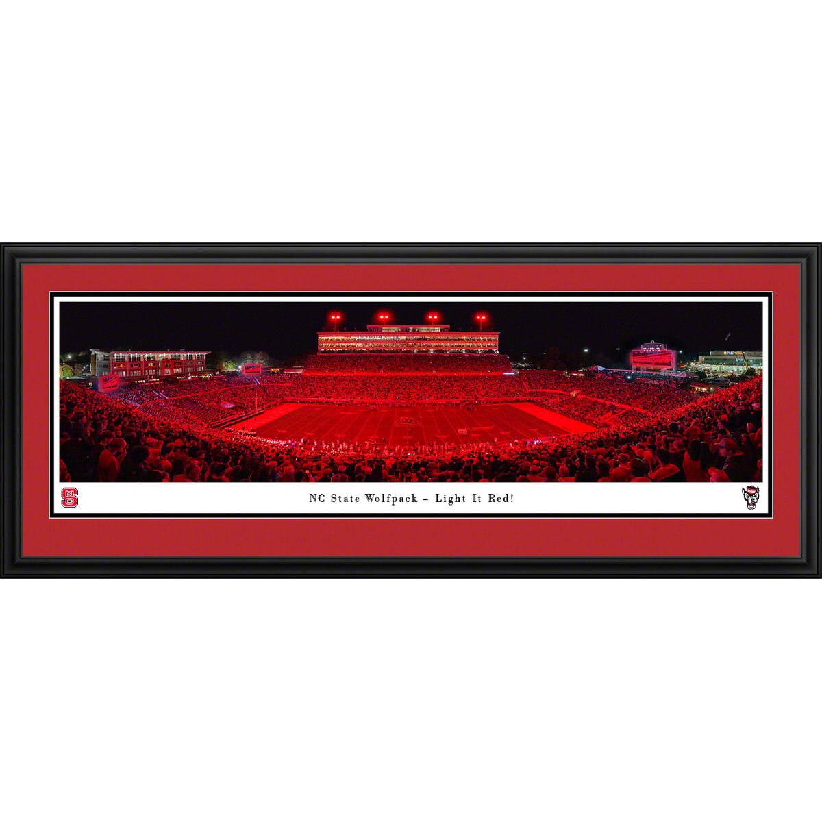 NC State Football "Light It Red" D